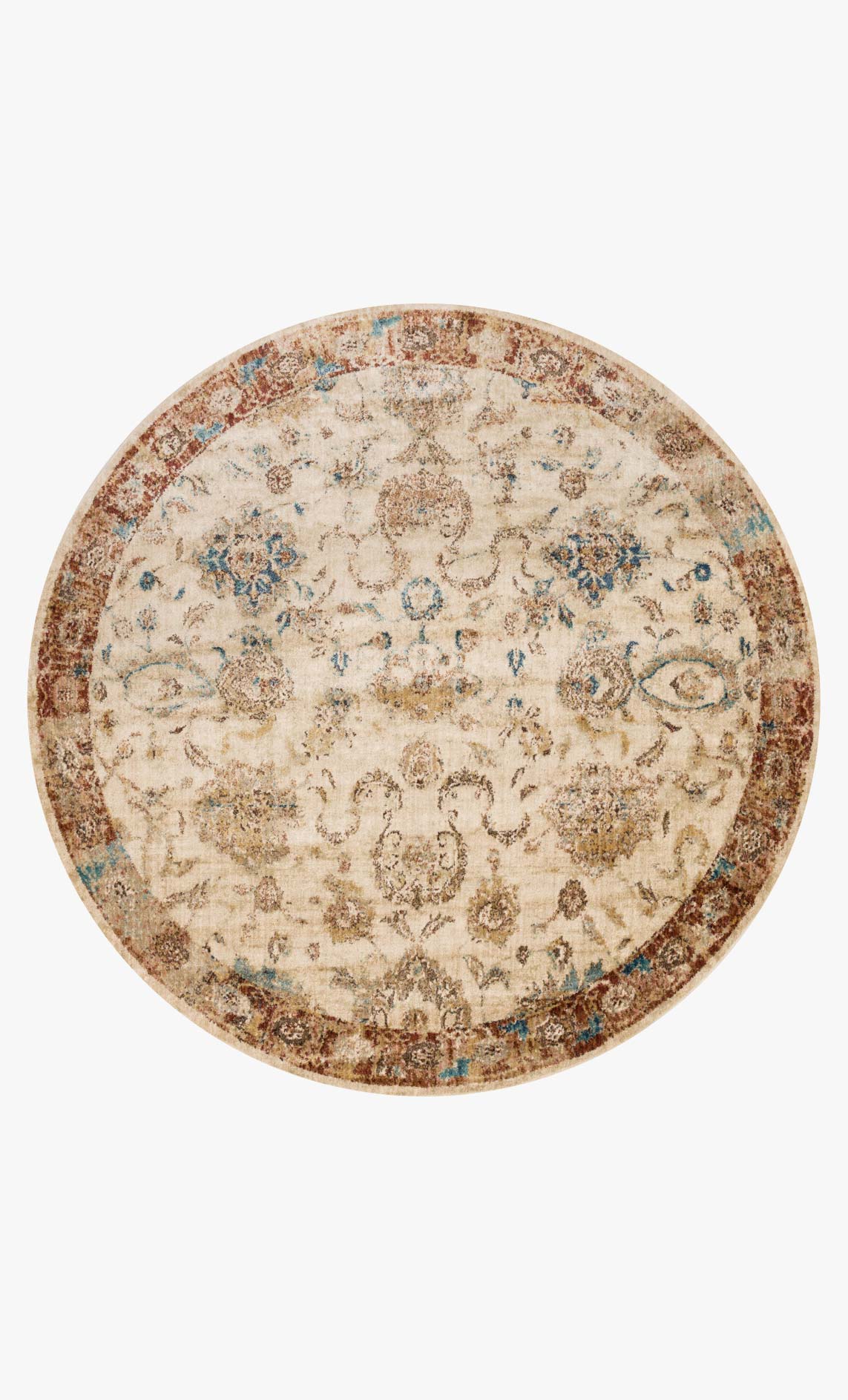 AF-04 ANT. IVORY / RUST - Image 4