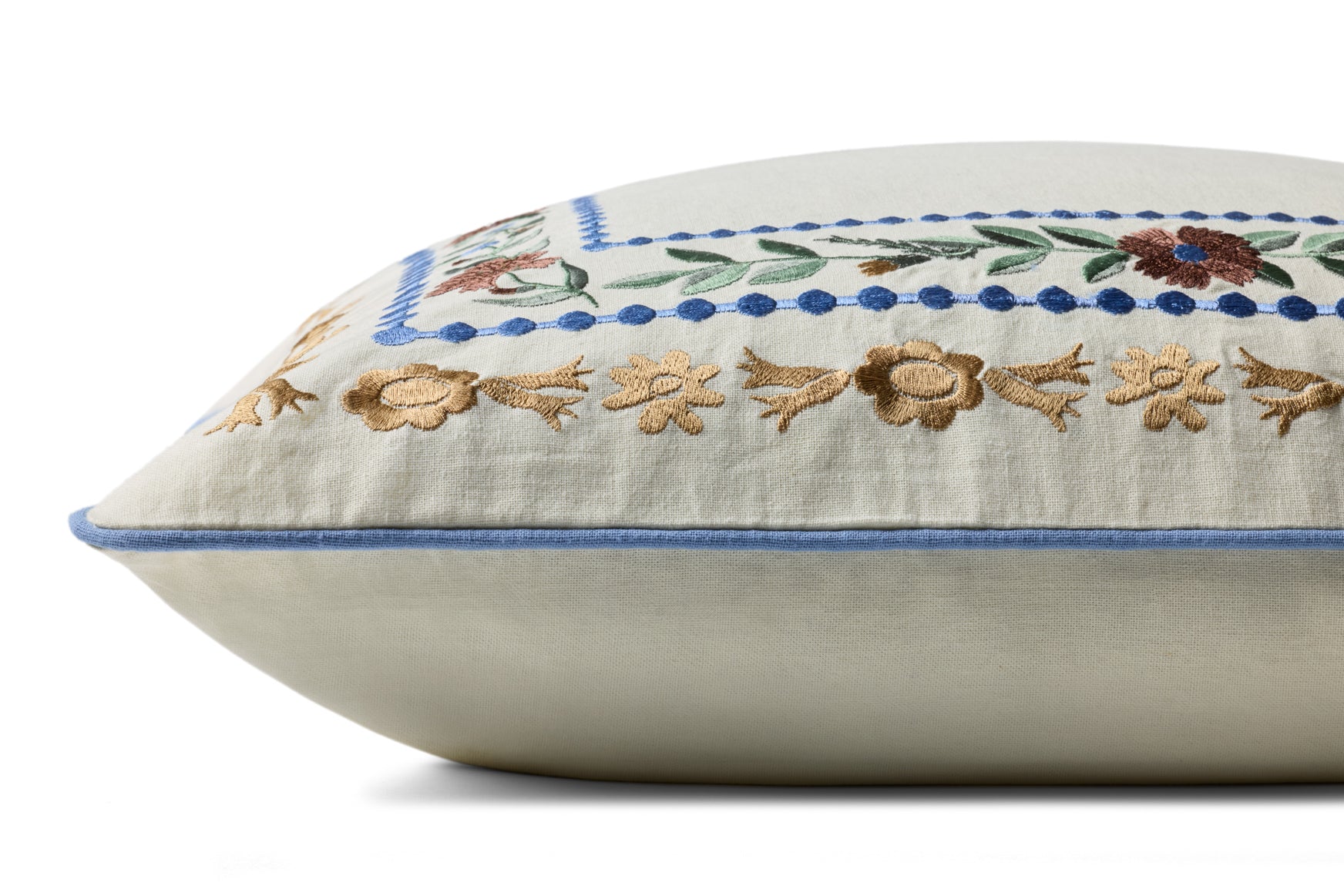 PRP0082 ASTER BORDER IVORY / MULTI - Image 2